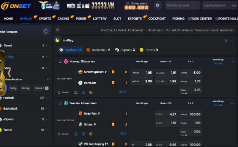 Cá cược eSports onbet