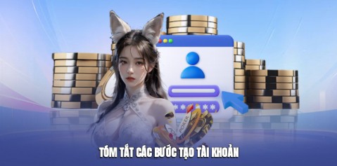 Tóm tắt các bước tạo tài khoản