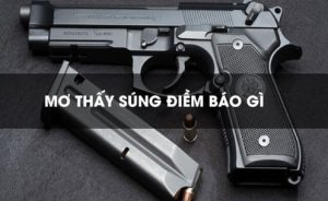 Nằm mơ thấy súng đánh số gì?