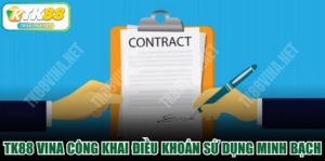 TK88 VINA công khai điều khoản sử dụng minh bạch