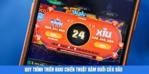 Quy trình triển khai chiến thuật bám đuôi cửa bão 