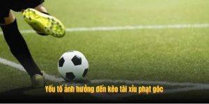 Yếu tố ảnh hưởng đến kèo tài xỉu phạt góc